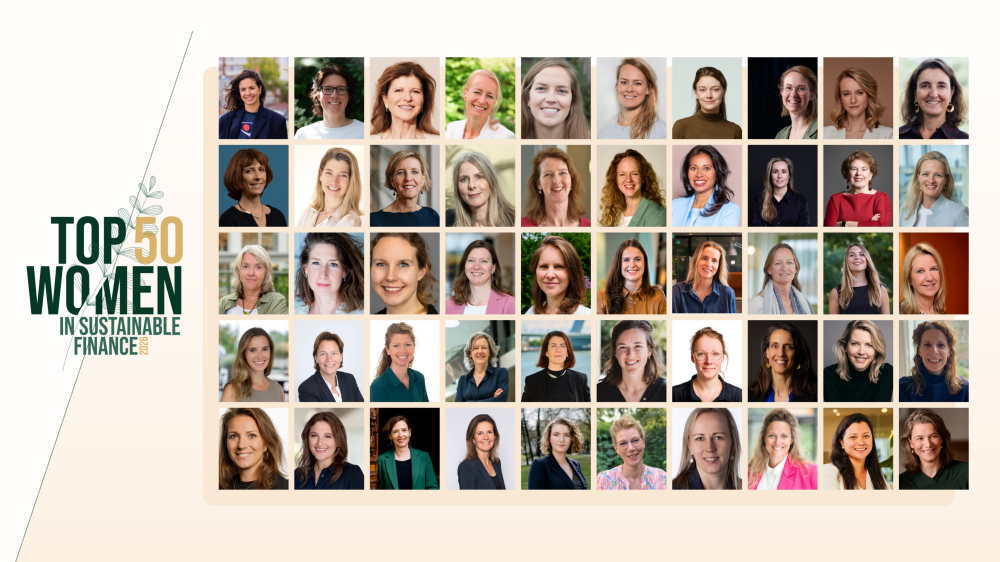 GELANCEERD! Top 50 Women in Sustainable Finance 2026!